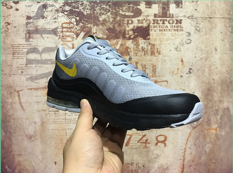 Nike Air Max Invigor Grey Black Yellow Shoes